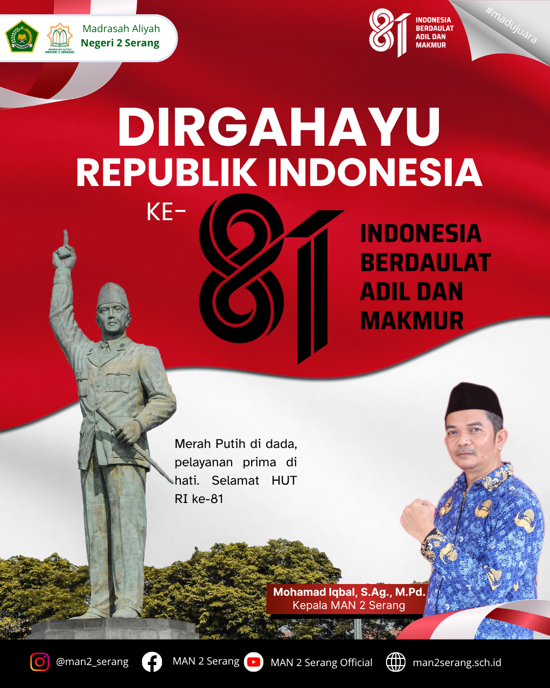 Dirgahayu Republik Indonesia yg ke-81