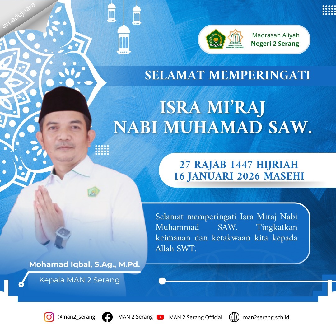 Selamat Memperingati Isra Mi'raj 1447 H